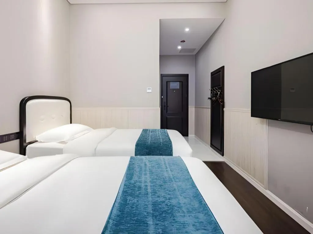 Bed in GEM Hotel Chengdu Chunxi Road Taiguli