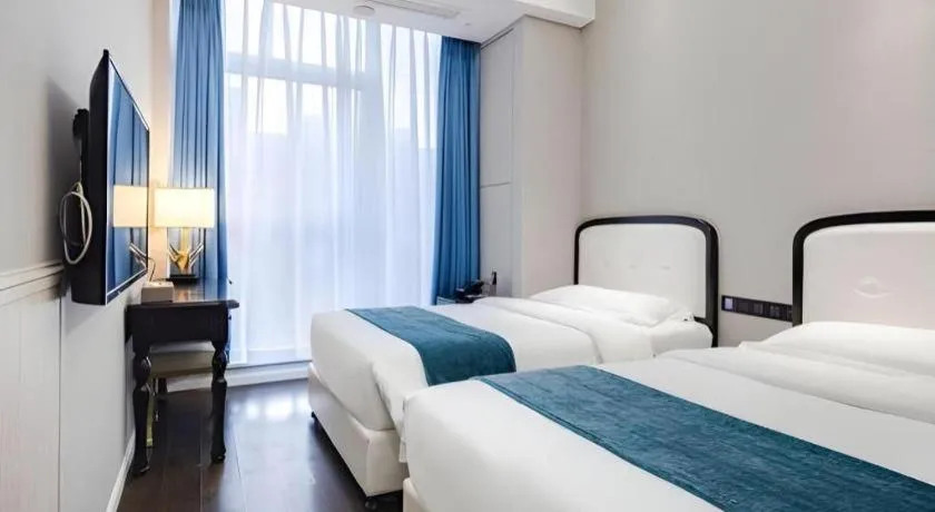 Bed in GEM Hotel Chengdu Chunxi Road Taiguli