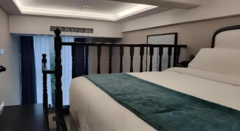 Bed in GEM Hotel Chengdu Chunxi Road Taiguli