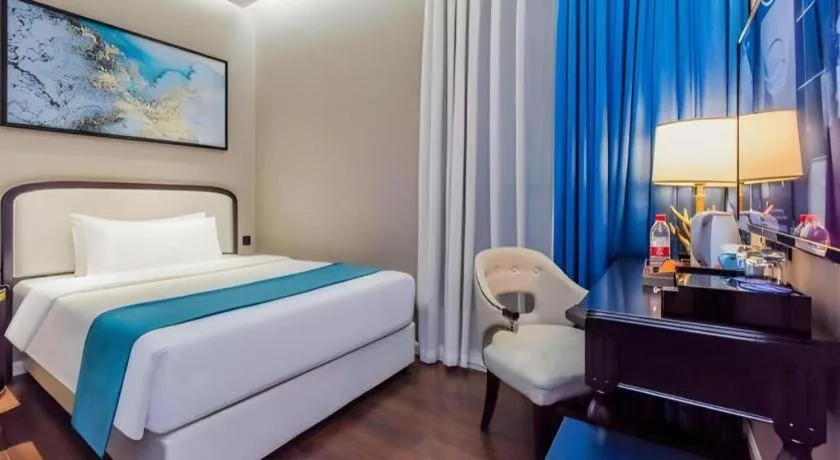 Bed in GEM Hotel Chengdu Chunxi Road Taiguli