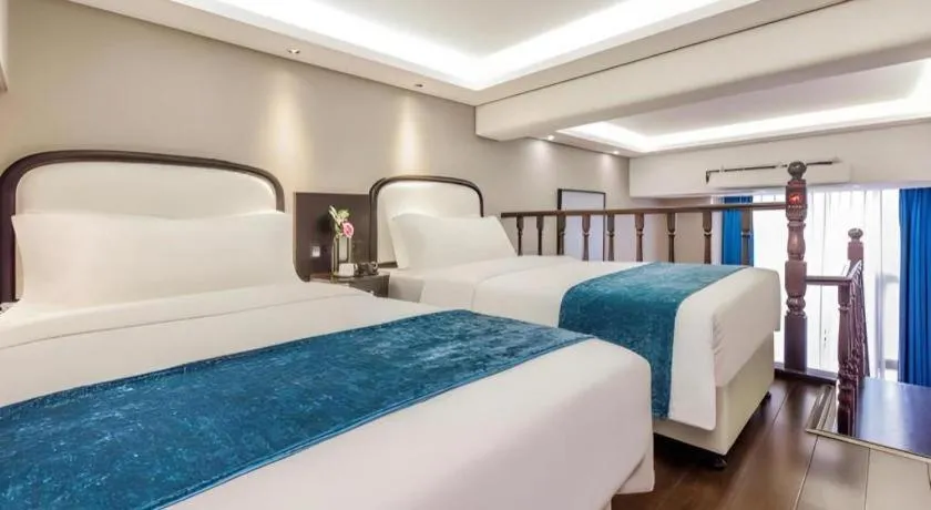 Bed in GEM Hotel Chengdu Chunxi Road Taiguli