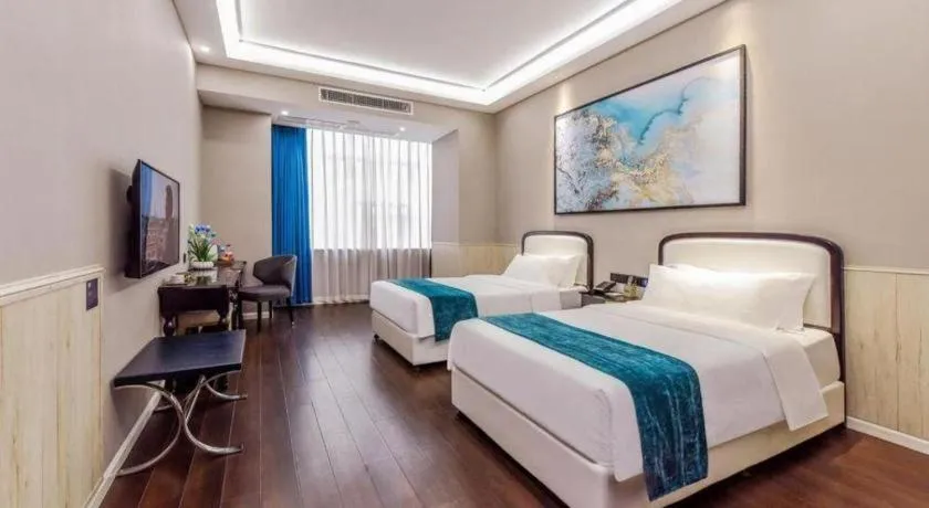 Bed in GEM Hotel Chengdu Chunxi Road Taiguli