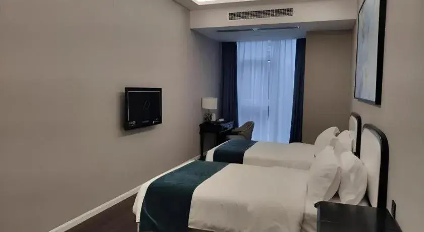 Bed in GEM Hotel Chengdu Chunxi Road Taiguli Bed in GEM Hotel Chengdu Chunxi Road Taiguli