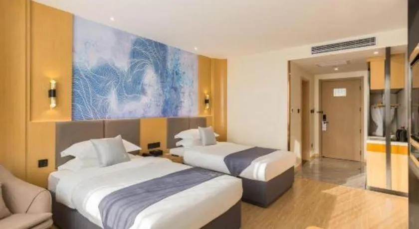 Bed in GreenTree Eastern Hotel Tianjin Dongli Development Zone Xinli Metro Station