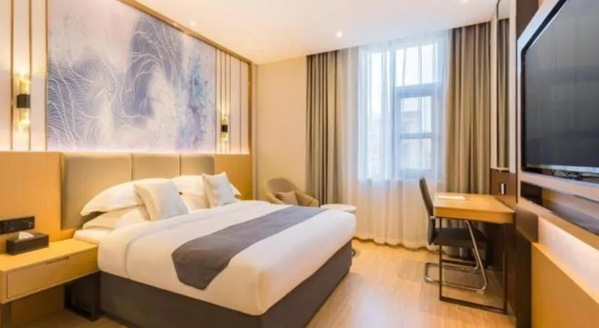 Bed in GreenTree Eastern Hotel Tianjin Dongli Development Zone Xinli Metro Station