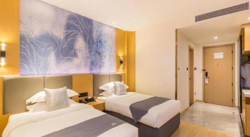 Bed in GreenTree Eastern Hotel Tianjin Dongli Development Zone Xinli Metro Station