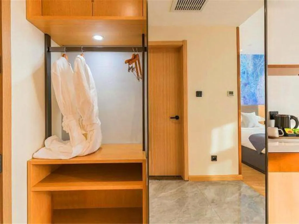 Bed in GreenTree Eastern Hotel Tianjin Dongli Development Zone Xinli Metro Station