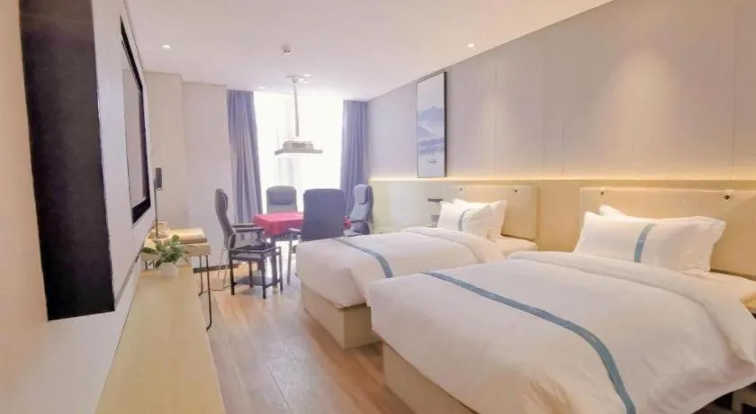 Bed in VX Hotel Hubei Wuhan Hongshan District 1st Guanggu Road