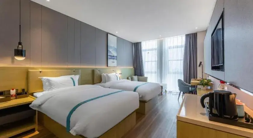 Bed in VX Hotel Hubei Wuhan Hongshan District 1st Guanggu Road Bed in VX Hotel Hubei Wuhan Hongshan District 1st Guanggu Road