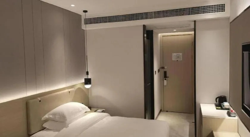 Bed in VX Hotel Hubei Wuhan Hongshan District 1st Guanggu Road