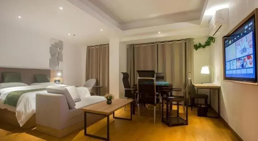 Bed in GreenTree Inn Express Hainan Haikou Haixiu Zhong Road Bed in GreenTree Inn Express Hainan Haikou Haixiu Zhong Road