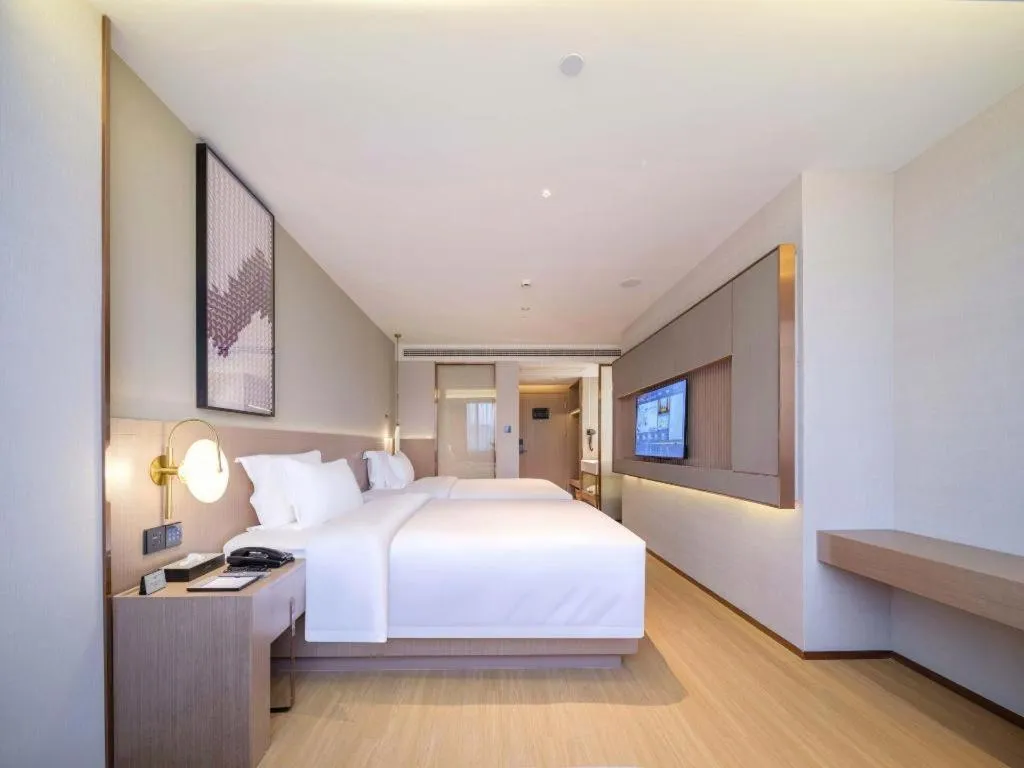 Bed in Lavande Hotel Guangzhou Quzhuang Metro Station