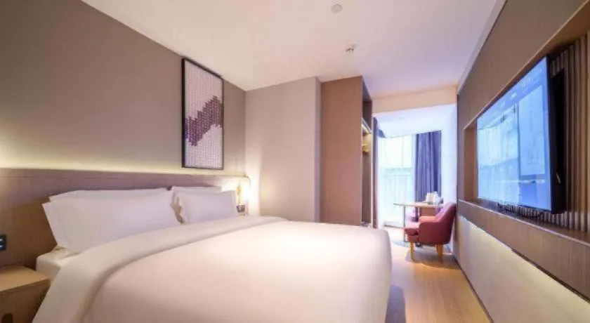 Bed in Lavande Hotel Guangzhou Quzhuang Metro Station