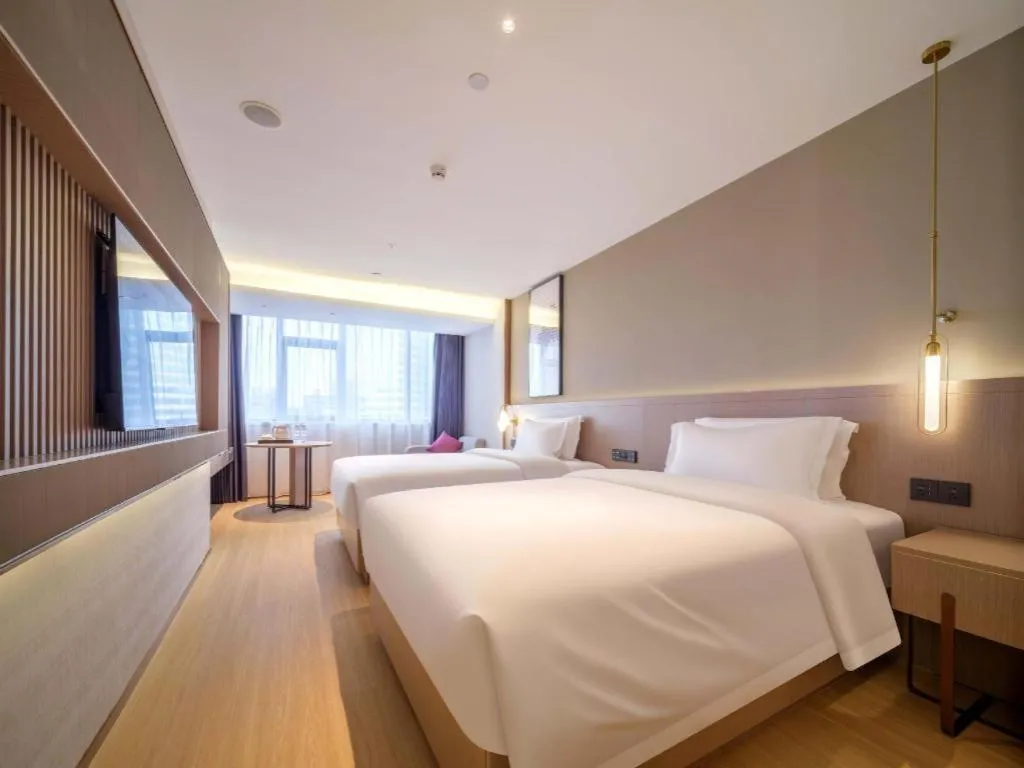 Bed in Lavande Hotel Guangzhou Quzhuang Metro Station