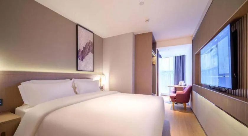 Bed in Lavande Hotel Guangzhou Quzhuang Metro Station