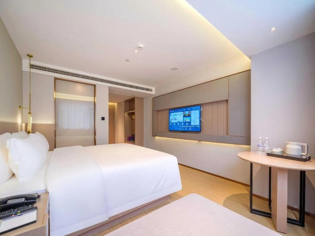 Bed in Lavande Hotel Guangzhou Quzhuang Metro Station