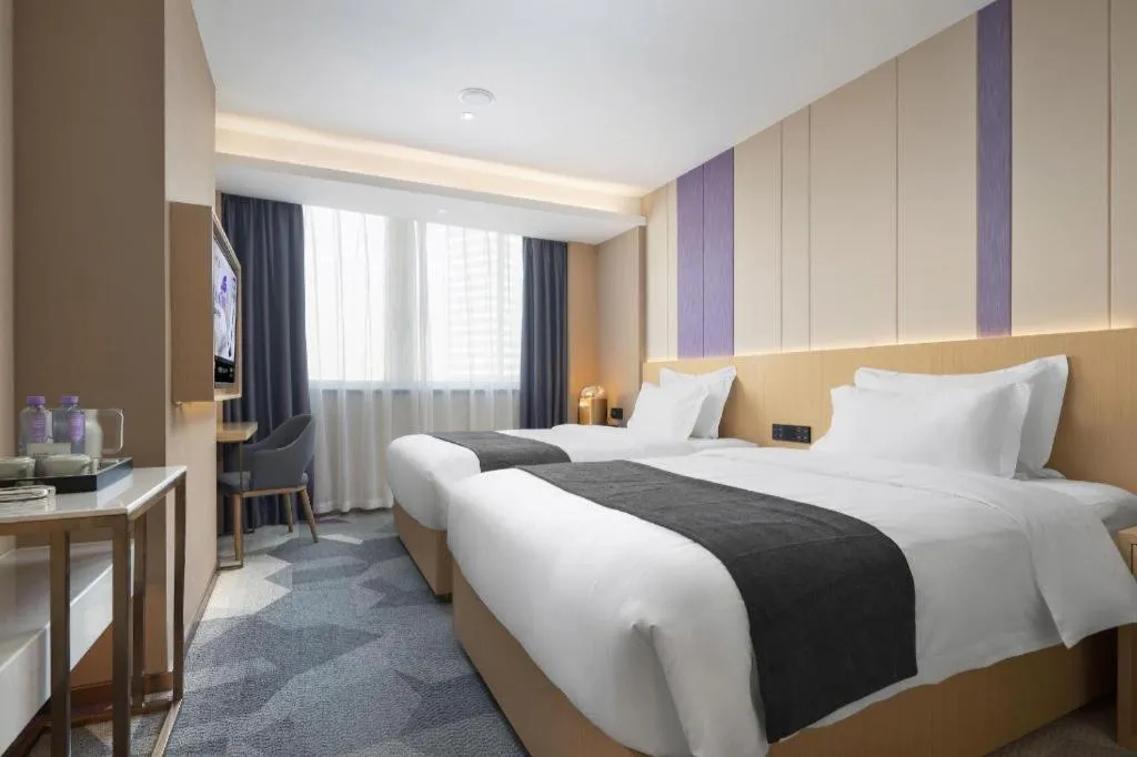 Bed in Lavande Hotel Guangzhou Quzhuang Metro Station