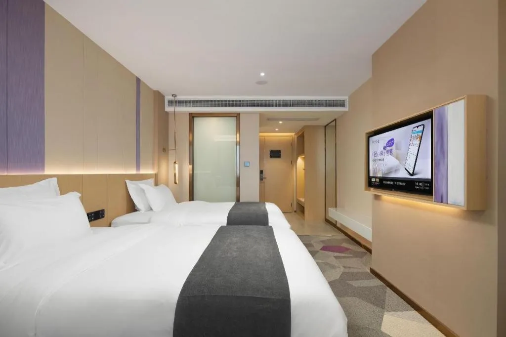 Bed in Lavande Hotel Guangzhou Quzhuang Metro Station
