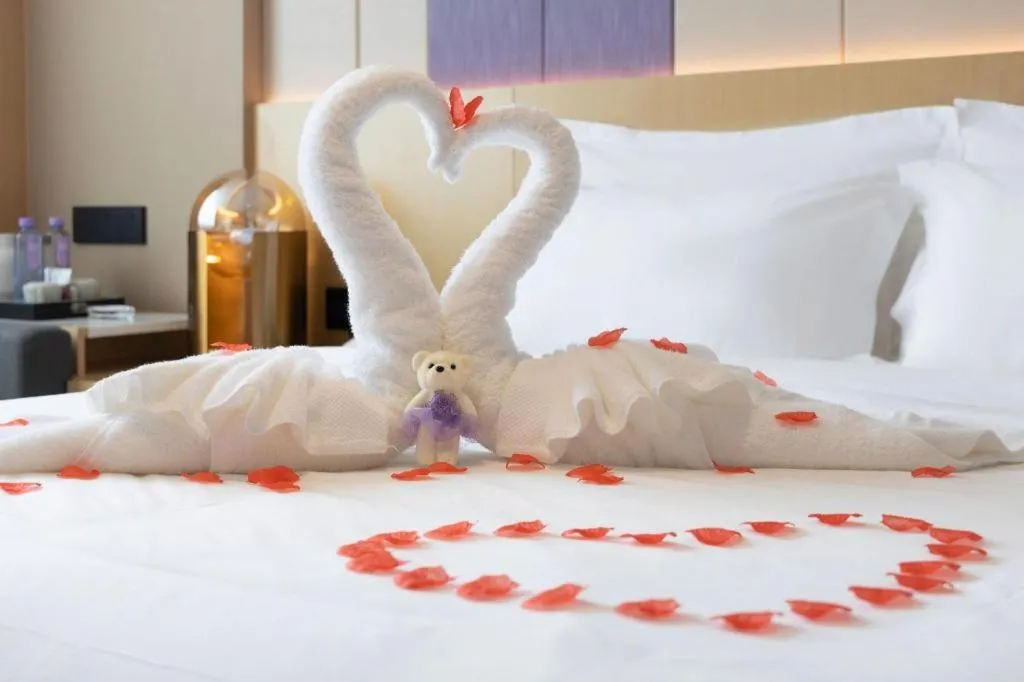 Bed in Lavande Hotel Guangzhou Quzhuang Metro Station