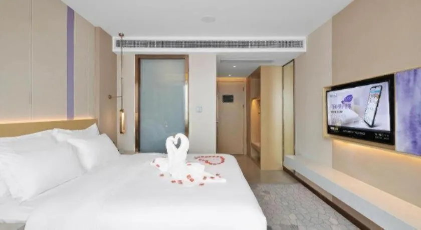 Bed in Lavande Hotel Guangzhou Quzhuang Metro Station
