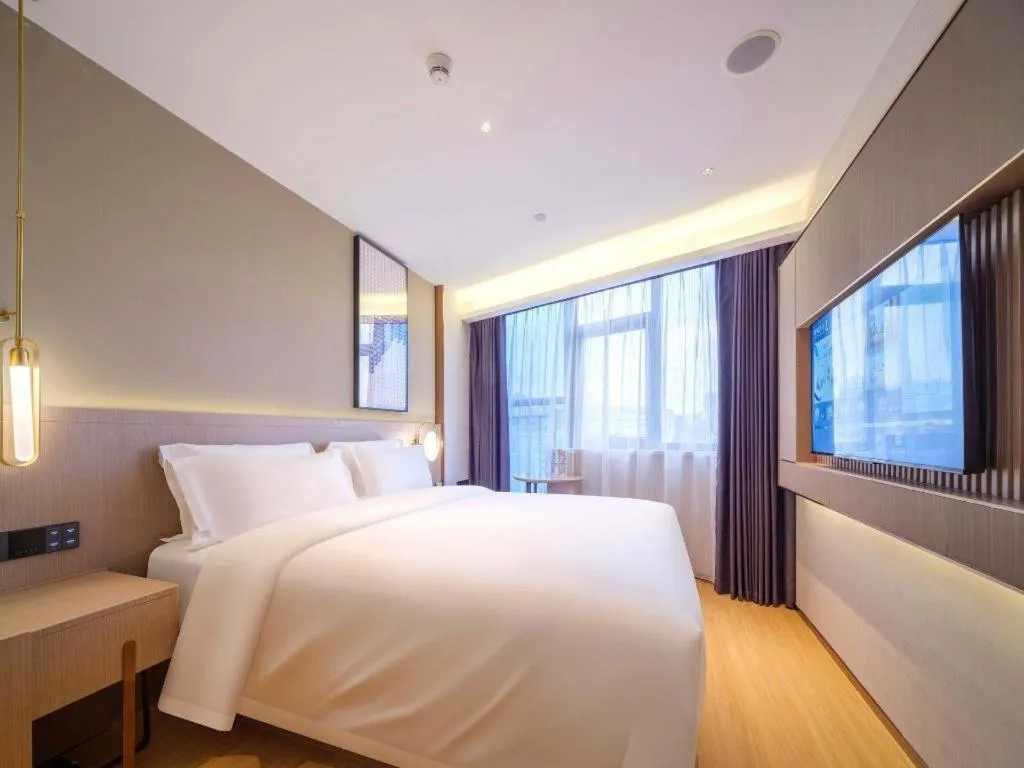 Bed in Lavande Hotel Guangzhou Quzhuang Metro Station