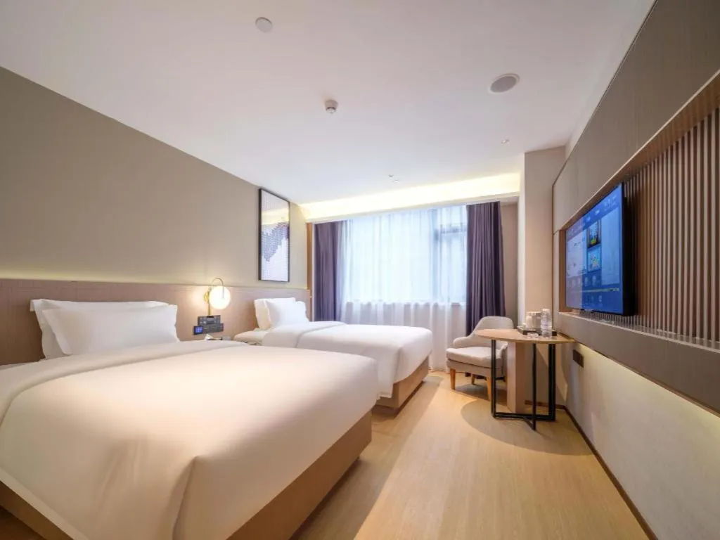 Bed in Lavande Hotel Guangzhou Quzhuang Metro Station