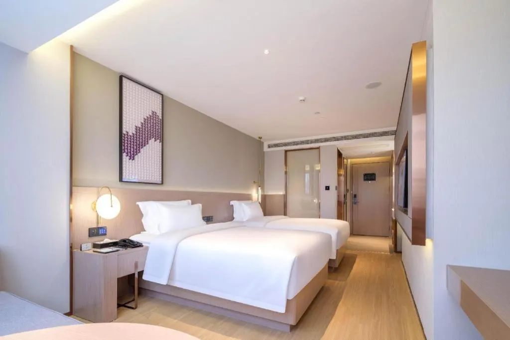 Bed in Lavande Hotel Guangzhou Quzhuang Metro Station