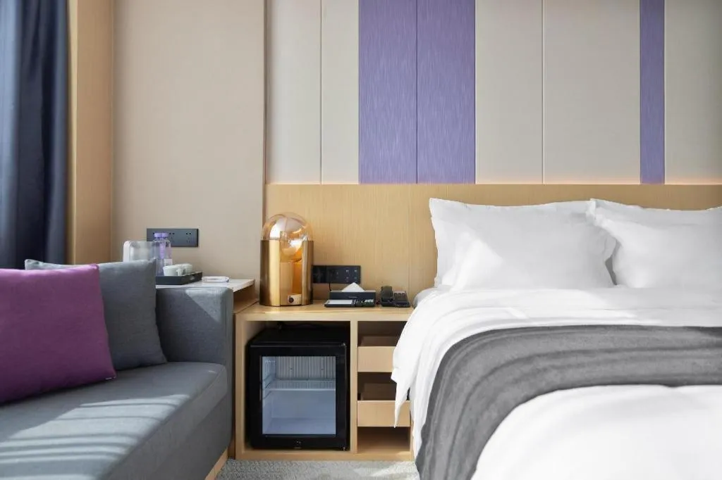 Bed in Lavande Hotel Guangzhou Quzhuang Metro Station