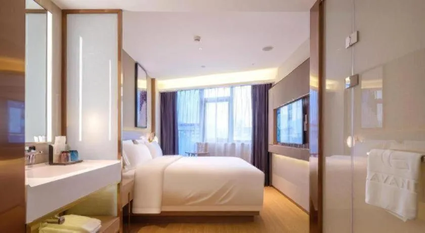 Bed in Lavande Hotel Guangzhou Quzhuang Metro Station