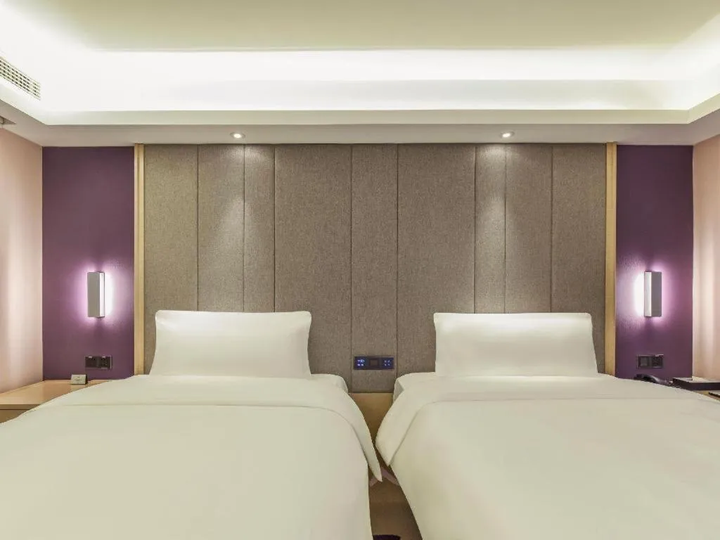 Bed in Lavande Hotel Chongqing Nanping Walking Street Wanda Plaza