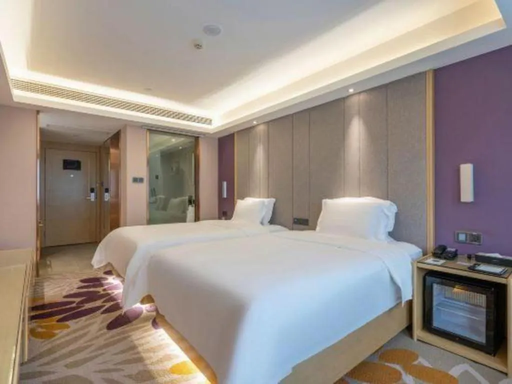 Bed in Lavande Hotel Chongqing Nanping Walking Street Wanda Plaza