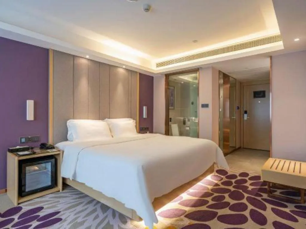 Bed in Lavande Hotel Chongqing Nanping Walking Street Wanda Plaza