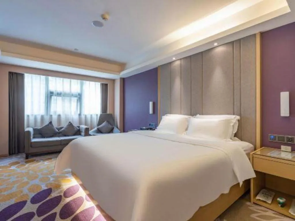 Bed in Lavande Hotel Chongqing Nanping Walking Street Wanda Plaza