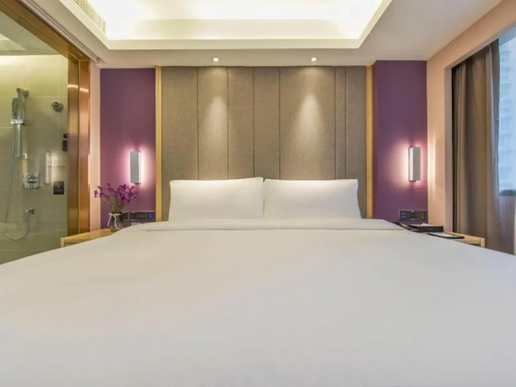Bed in Lavande Hotel Chongqing Nanping Walking Street Wanda Plaza