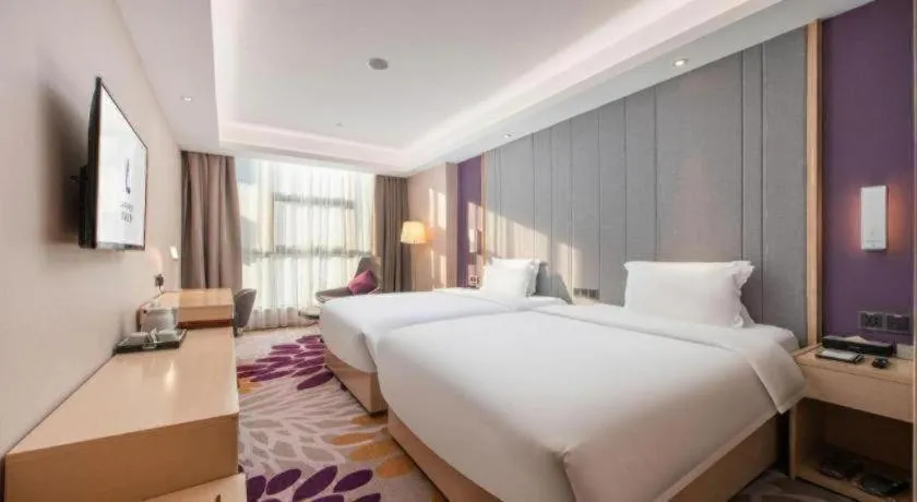 Bed in Lavande Hotel Guangzhou Jiahewanggang Metro Station Konggang Avenue Jinbo Plaza