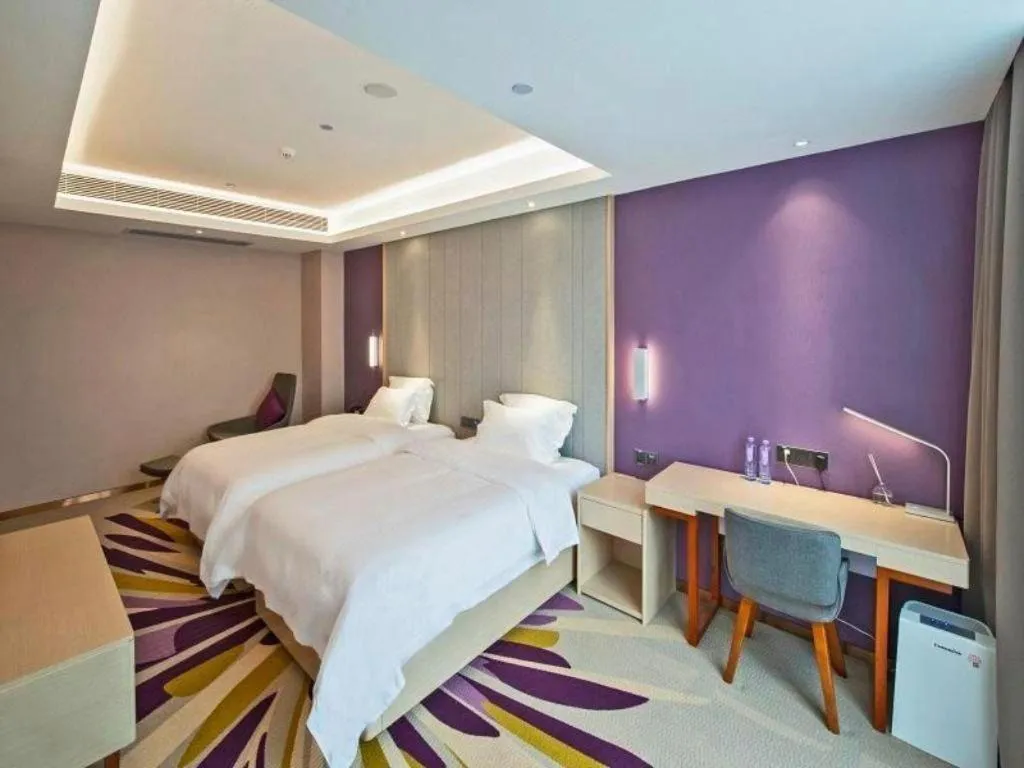 Bed in Lavande Hotel Guangzhou Jiahewanggang Metro Station Konggang Avenue Jinbo Plaza