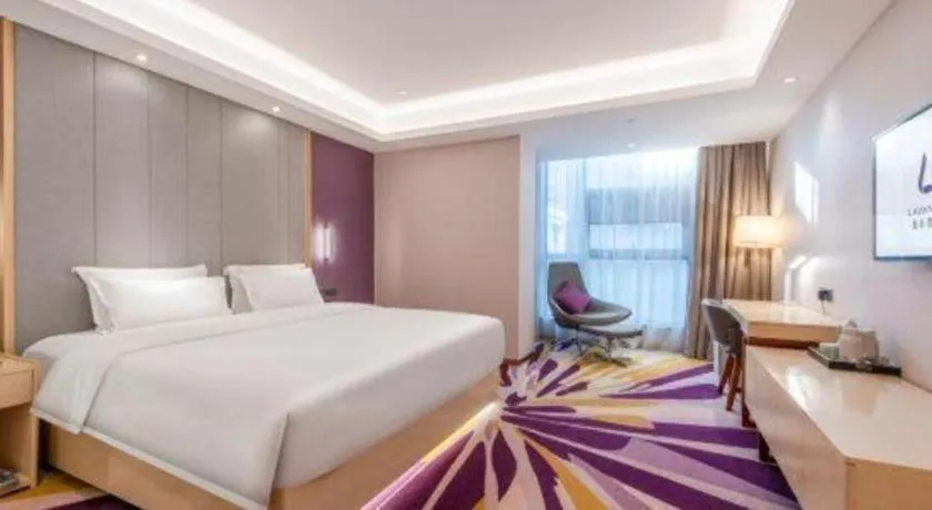 Bed in Lavande Hotel Guangzhou Jiahewanggang Metro Station Konggang Avenue Jinbo Plaza