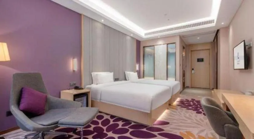 Bed in Lavande Hotel Guangzhou Jiahewanggang Metro Station Konggang Avenue Jinbo Plaza