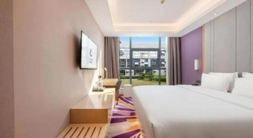 Bed in Lavande Hotel Guangzhou Jiahewanggang Metro Station Konggang Avenue Jinbo Plaza