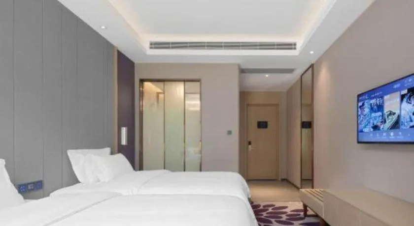 Bed in Lavande Hotel Guangzhou Jiahewanggang Metro Station Konggang Avenue Jinbo Plaza