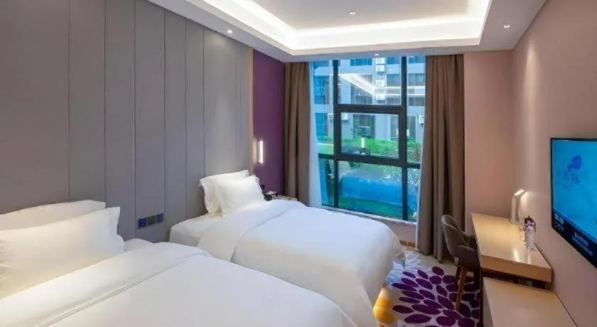 Bed in Lavande Hotel Guangzhou Jiahewanggang Metro Station Konggang Avenue Jinbo Plaza