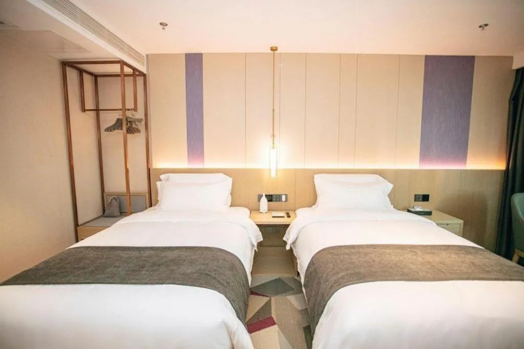 Bed in Lavande Hotel Shenzhen East Gate Wanxiang City Guomao Metro Statipn