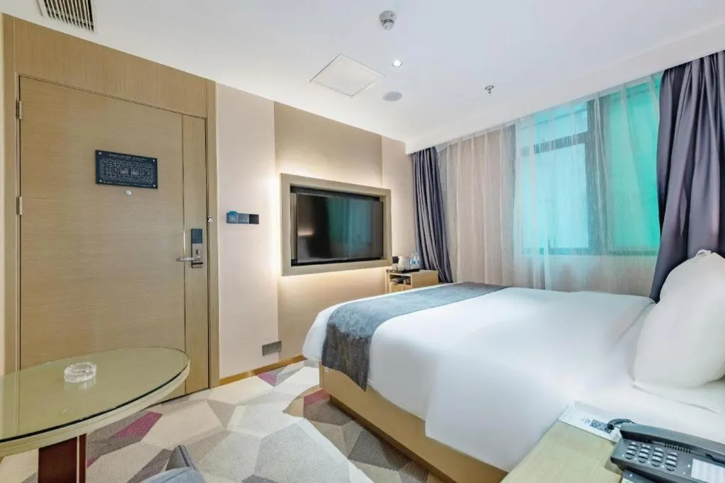 Bed in Lavande Hotel Shenzhen East Gate Wanxiang City Guomao Metro Statipn