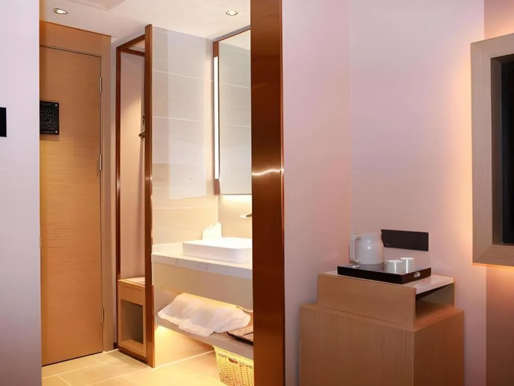 Bed in Lavande Hotel Shenzhen East Gate Wanxiang City Guomao Metro Statipn