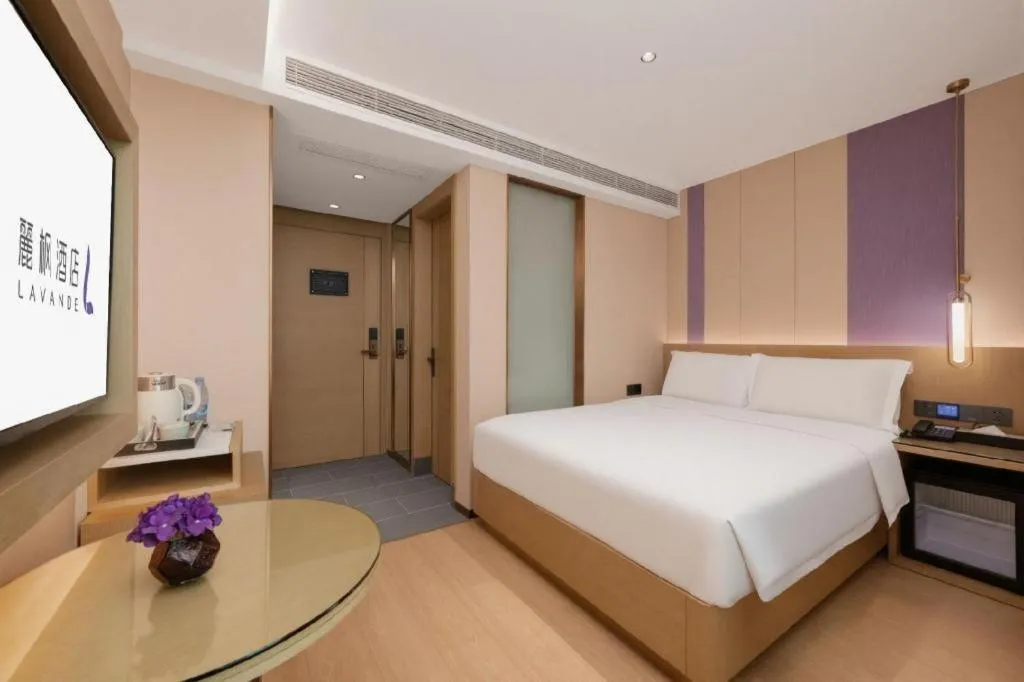 Bed in Lavande Hotel Shenzhen East Gate Wanxiang City Guomao Metro Statipn