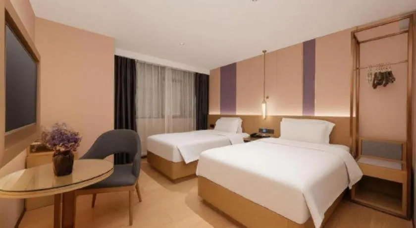 Bed in Lavande Hotel Shenzhen East Gate Wanxiang City Guomao Metro Statipn