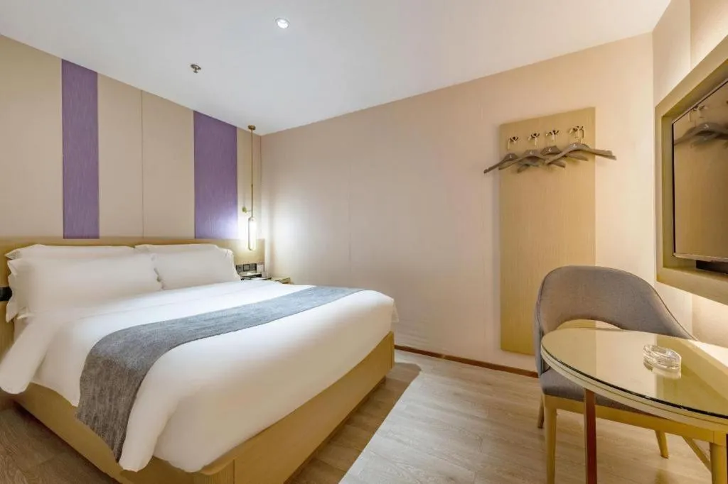 Bed in Lavande Hotel Shenzhen East Gate Wanxiang City Guomao Metro Statipn