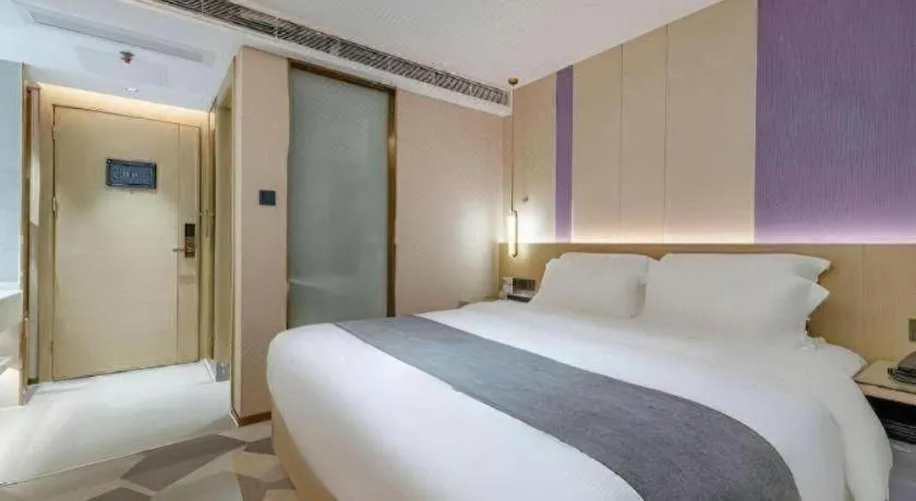 Bed in Lavande Hotel Shenzhen East Gate Wanxiang City Guomao Metro Statipn