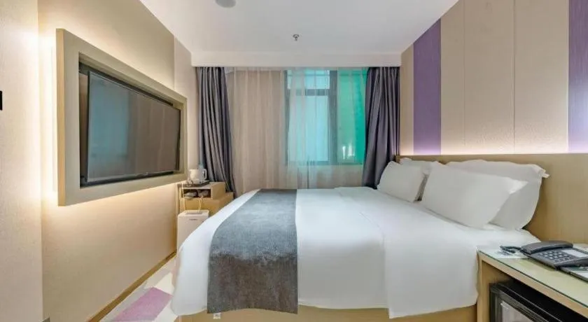 Bed in Lavande Hotel Shenzhen East Gate Wanxiang City Guomao Metro Statipn