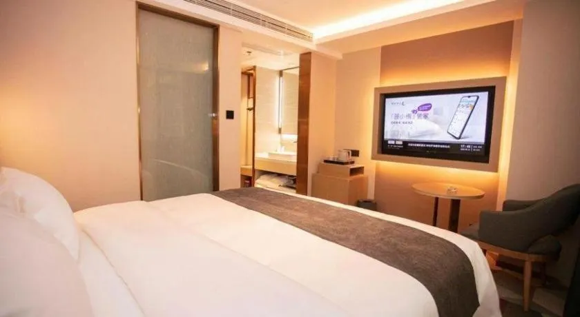 Bed in Lavande Hotel Shenzhen East Gate Wanxiang City Guomao Metro Statipn